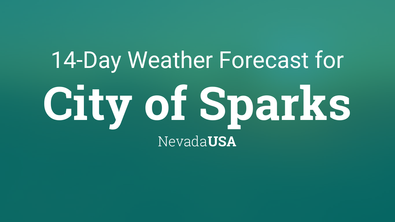 weather in sparks nv 10 day forecast