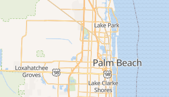 west palm beach florida time zone