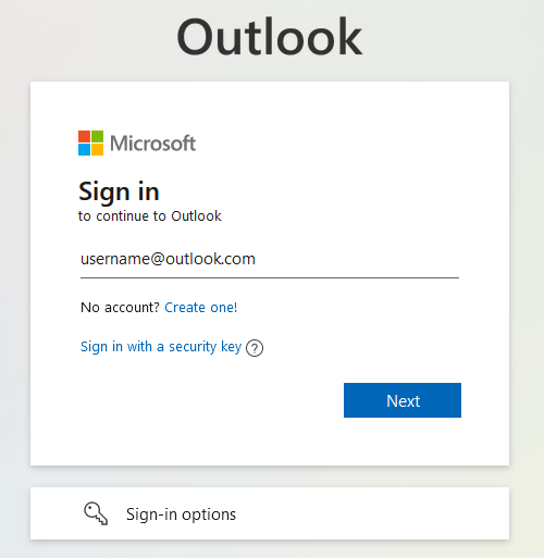 outlook mail live sign in