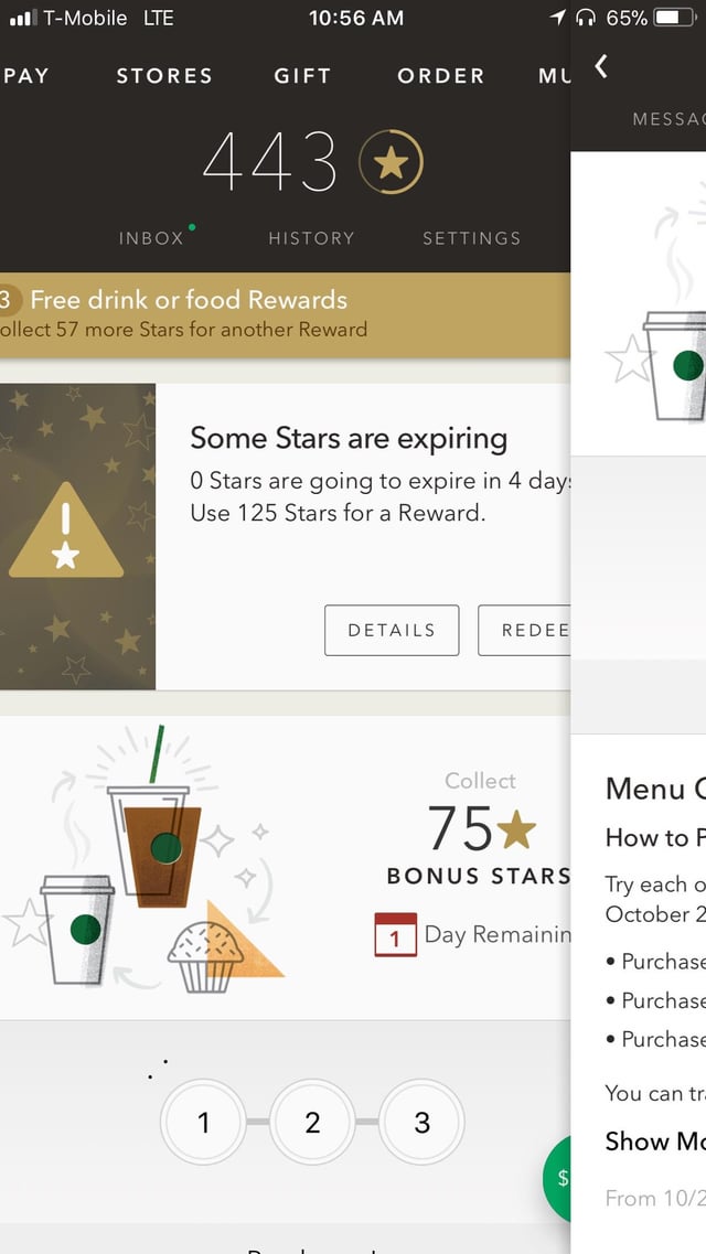 does starbucks stars expire