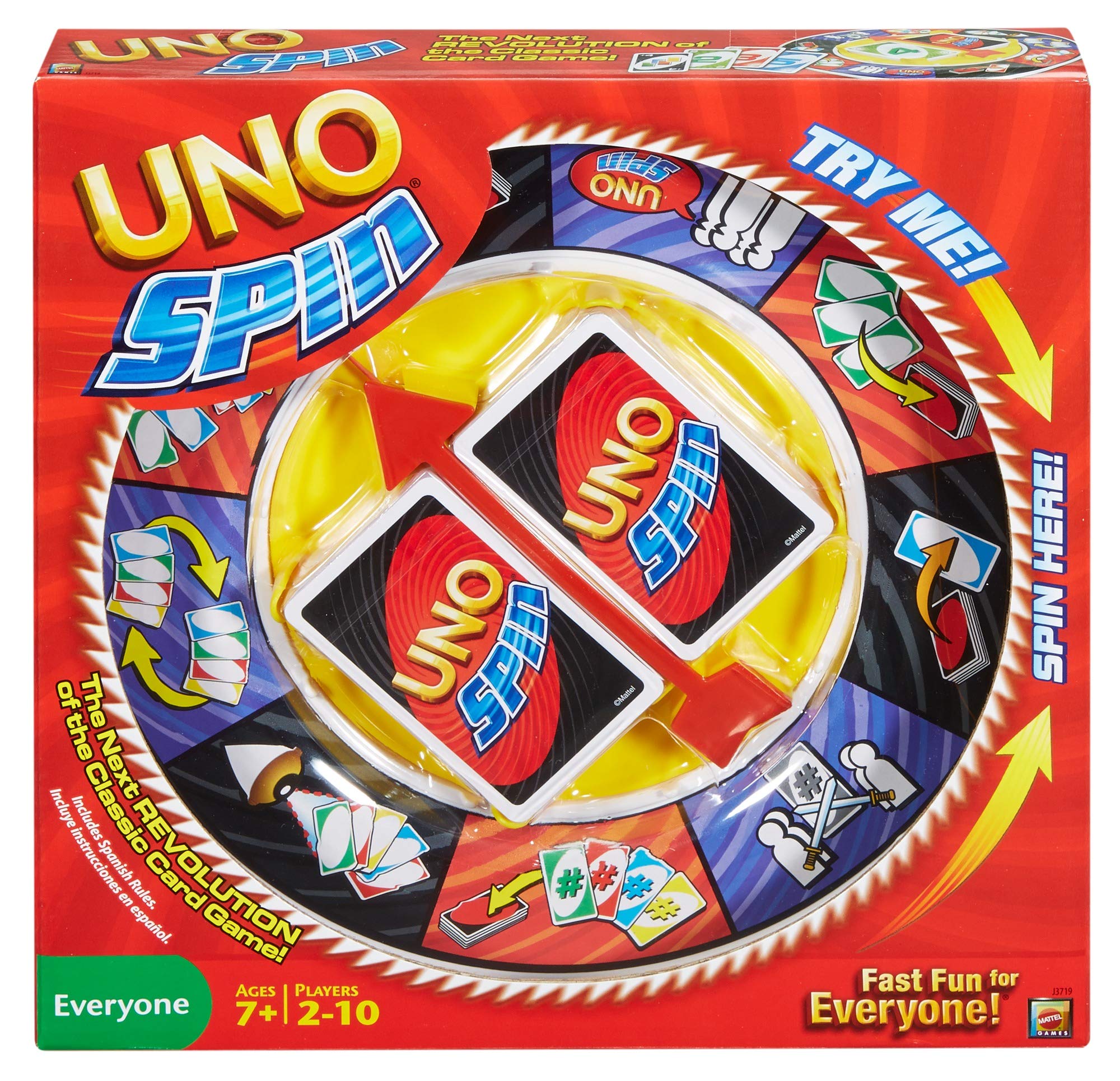 uno spin card game