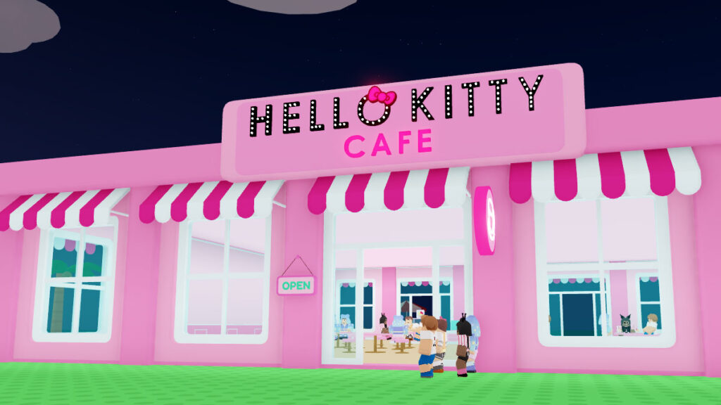my hello kitty cafe