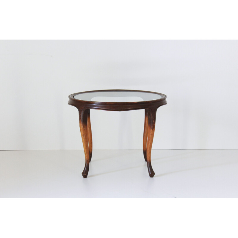 vintage end table 1930s