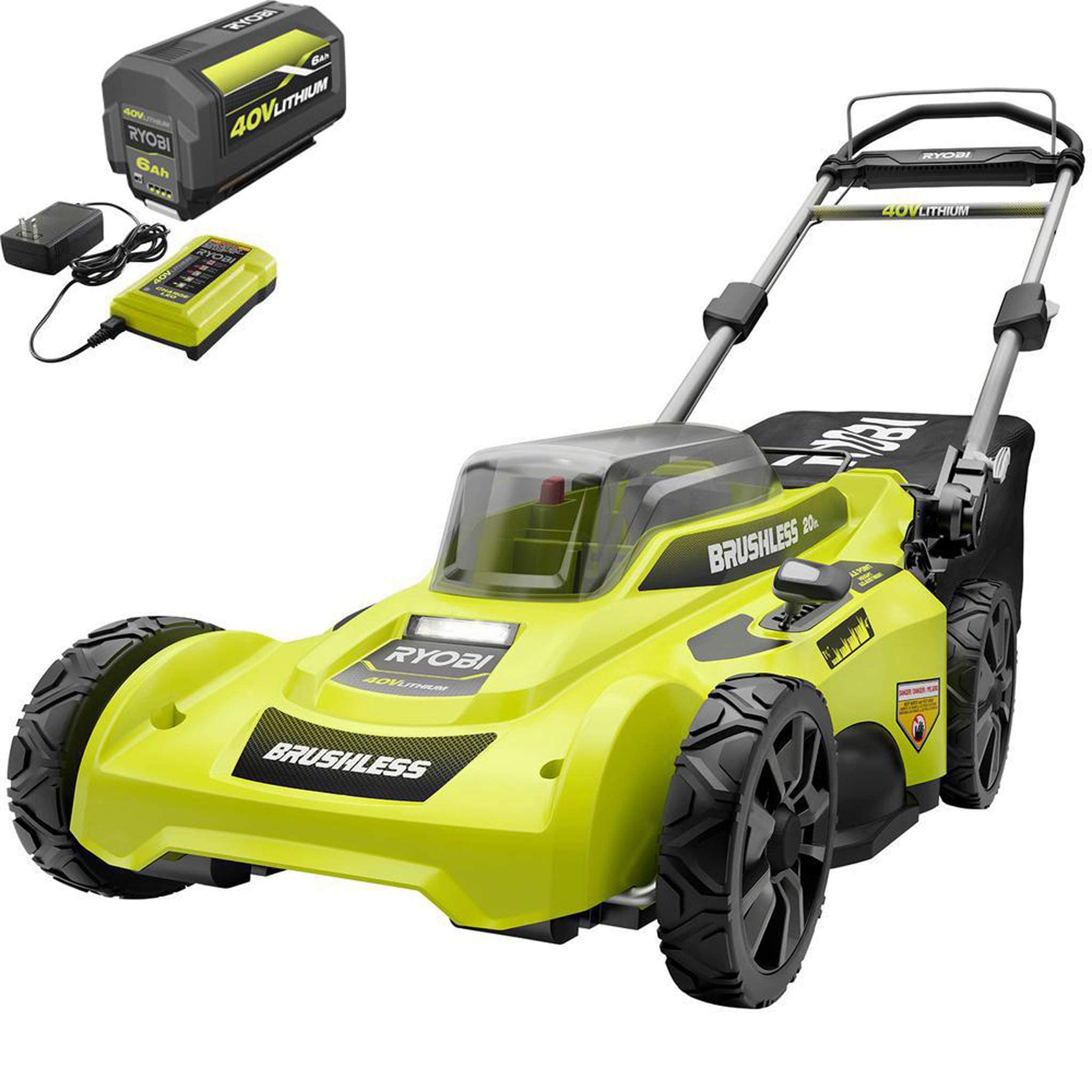 ryobi battery lawn mower