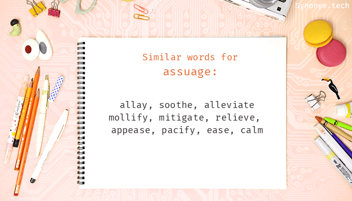 another word for assuage