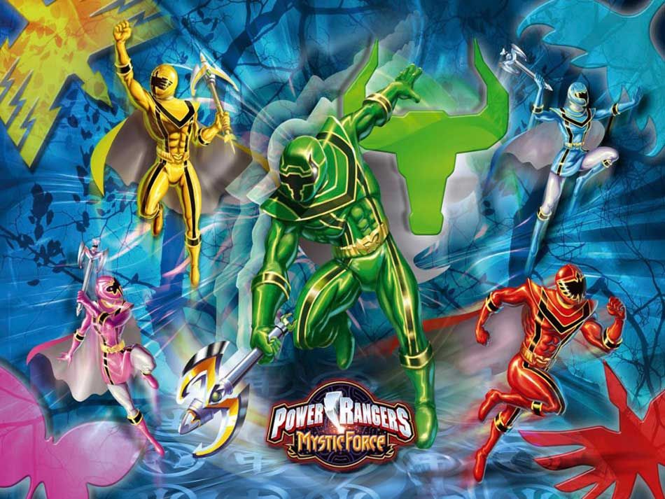 power rangers mystic force games