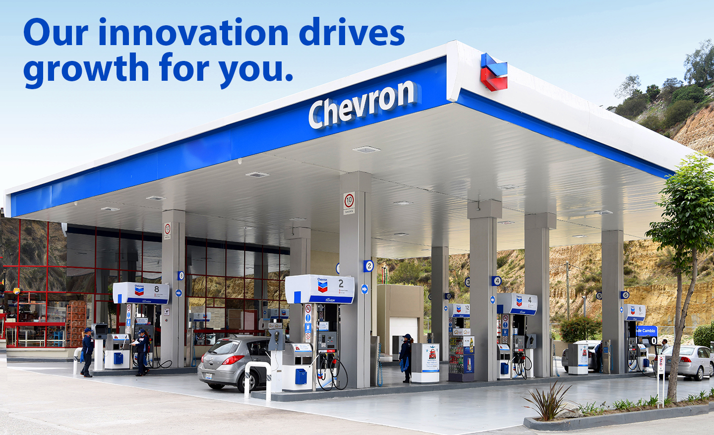 chevron gas station near me