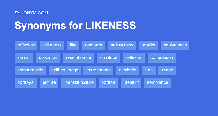 likeness synonym