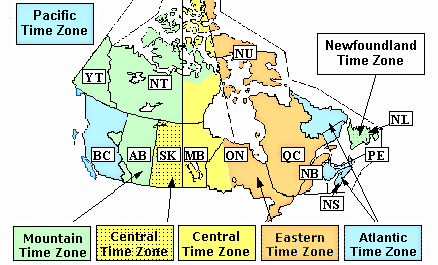 time zone montreal