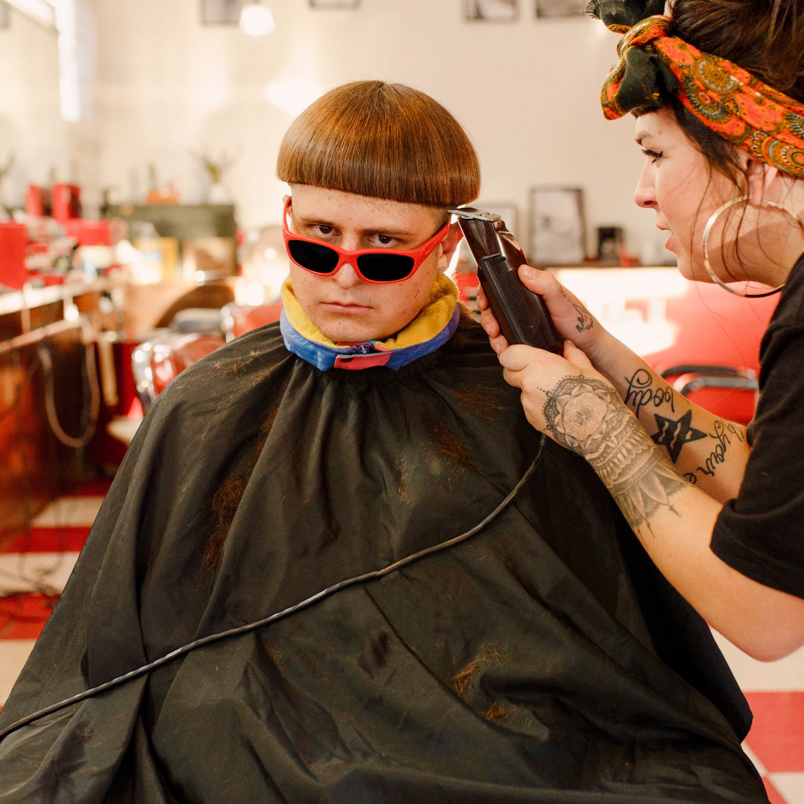 oliver tree real hair