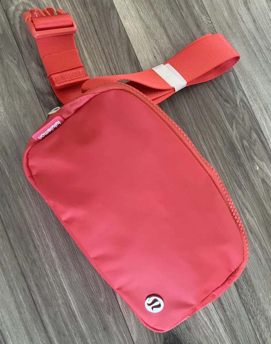 pale raspberry belt bag