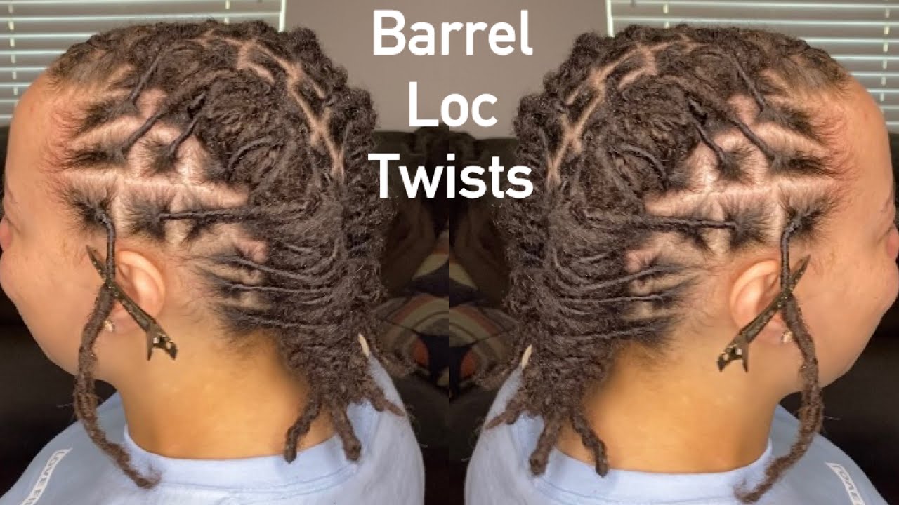 barrel twist for dreads