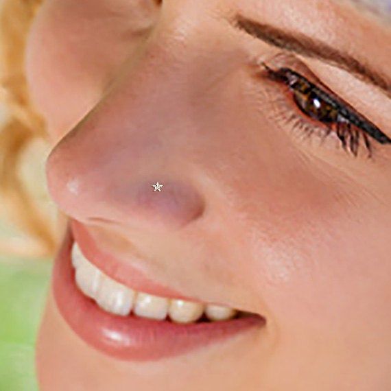 cute nose piercing stud