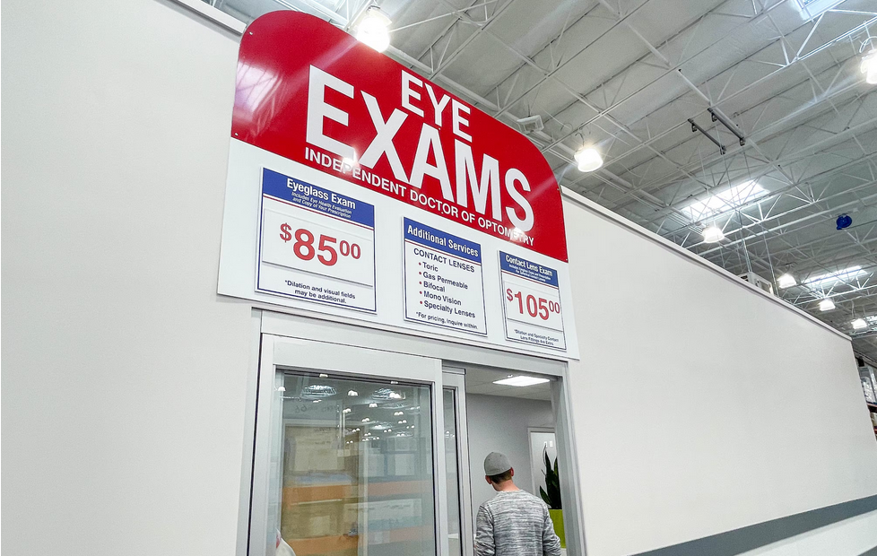 examen de la vista costco