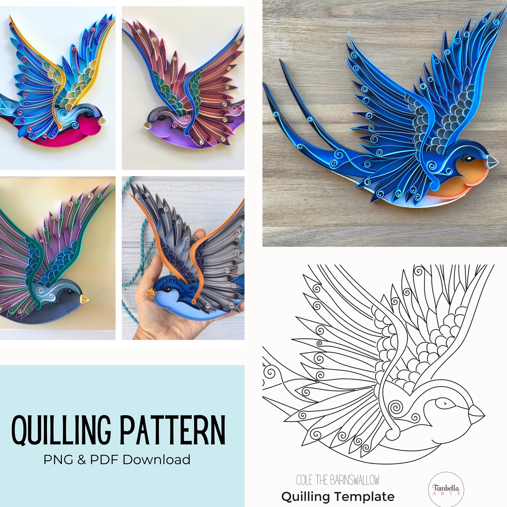 patterns for quilling