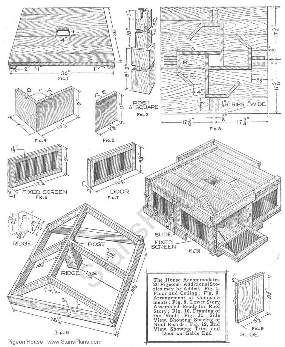 pigeon loft design plans