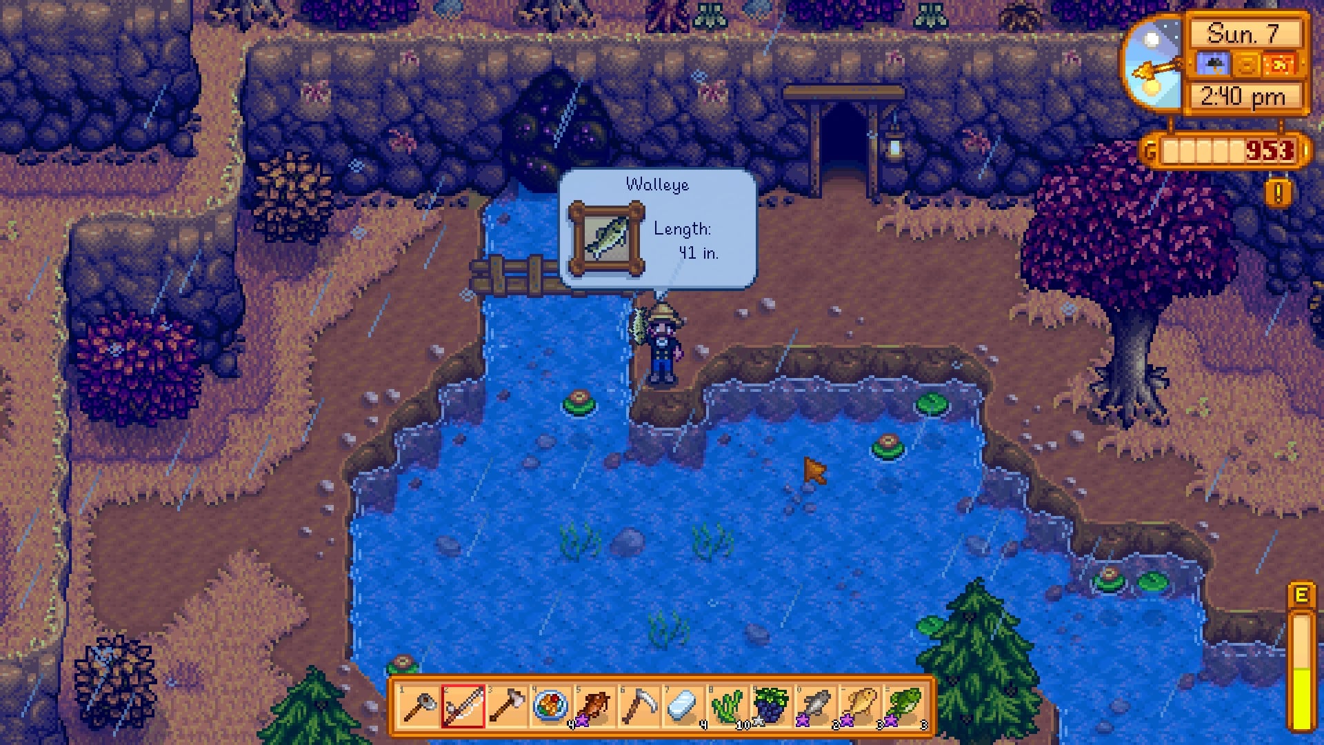 stardew walleye location