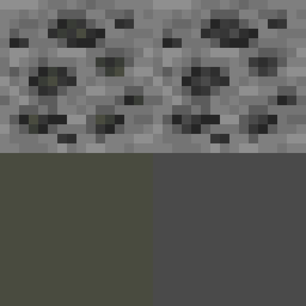 minecraft coal ore texture