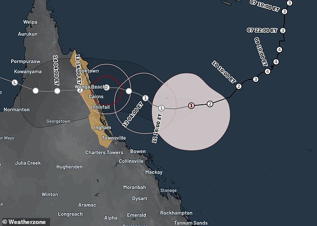 cyclone jasper track map