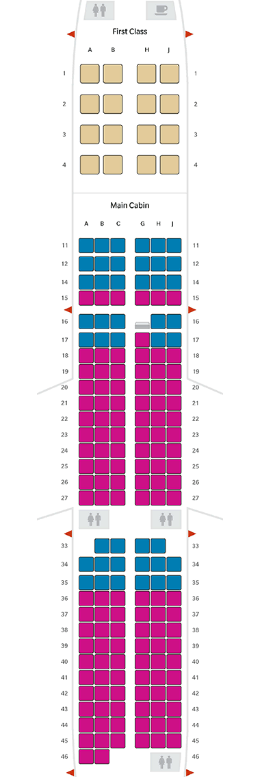 a321neo seat map