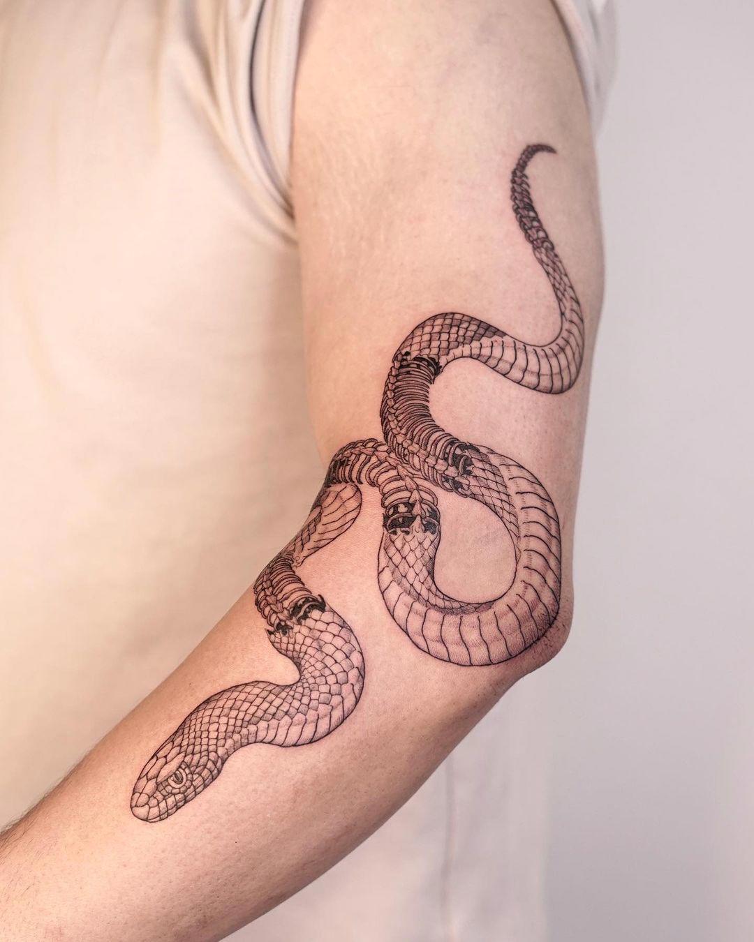 tatuaje serpiente