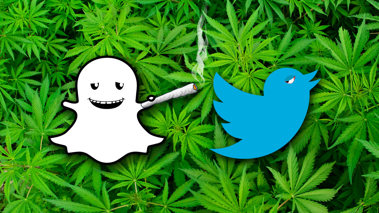 snapchat weed