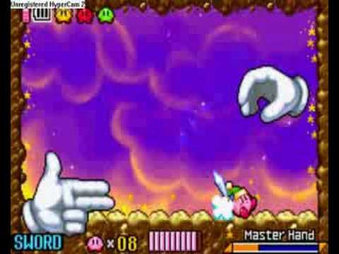 kirby and the amazing mirror master hand