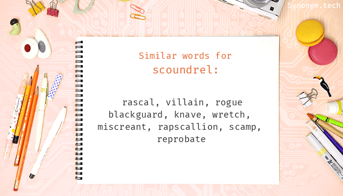 another word for scoundrel