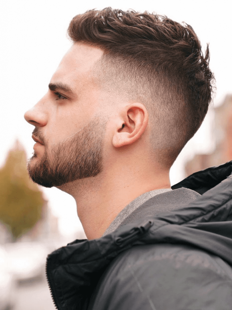 cortes de cabello para hombre corto desvanecido