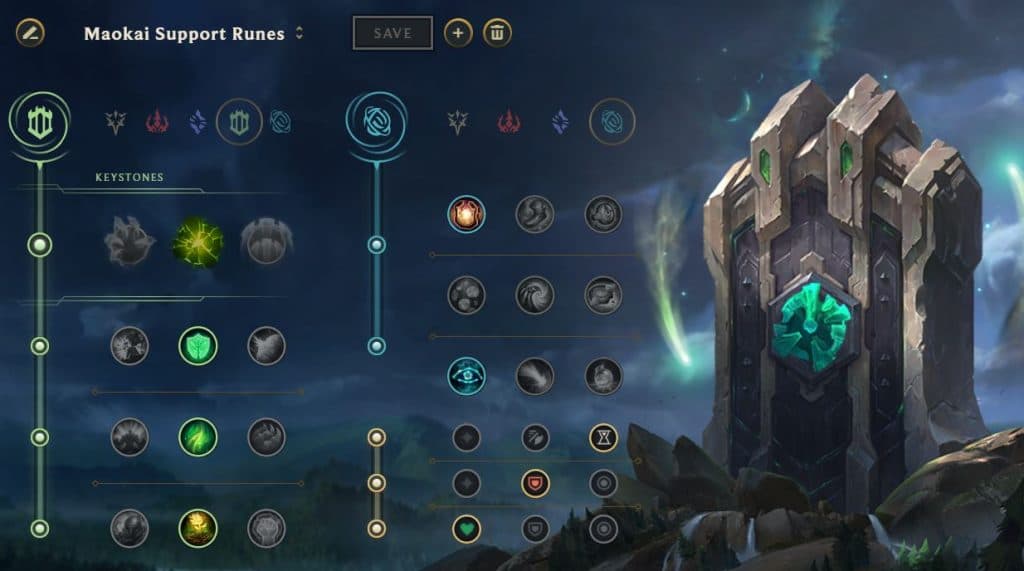 maokai runes