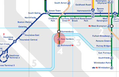 tube station for kew gardens