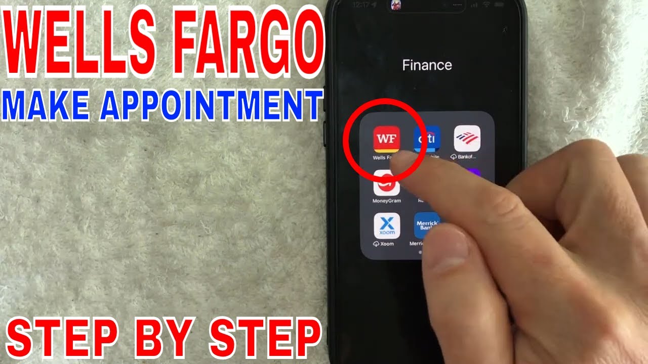 wellsfargo.com make an appointment