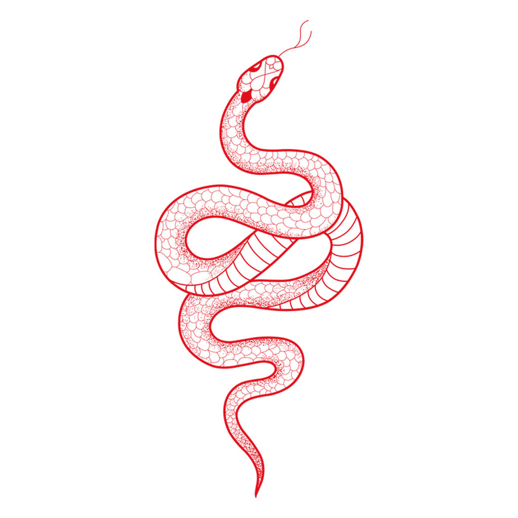 diseño serpiente tattoo