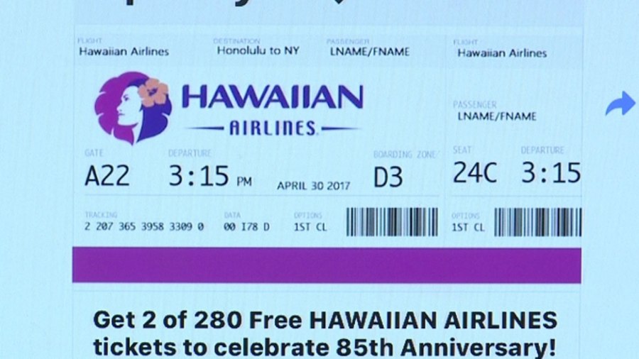 air flight tickets to hawaii