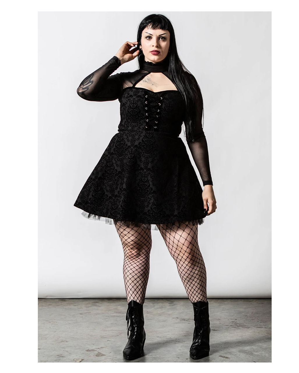 gothic party dress