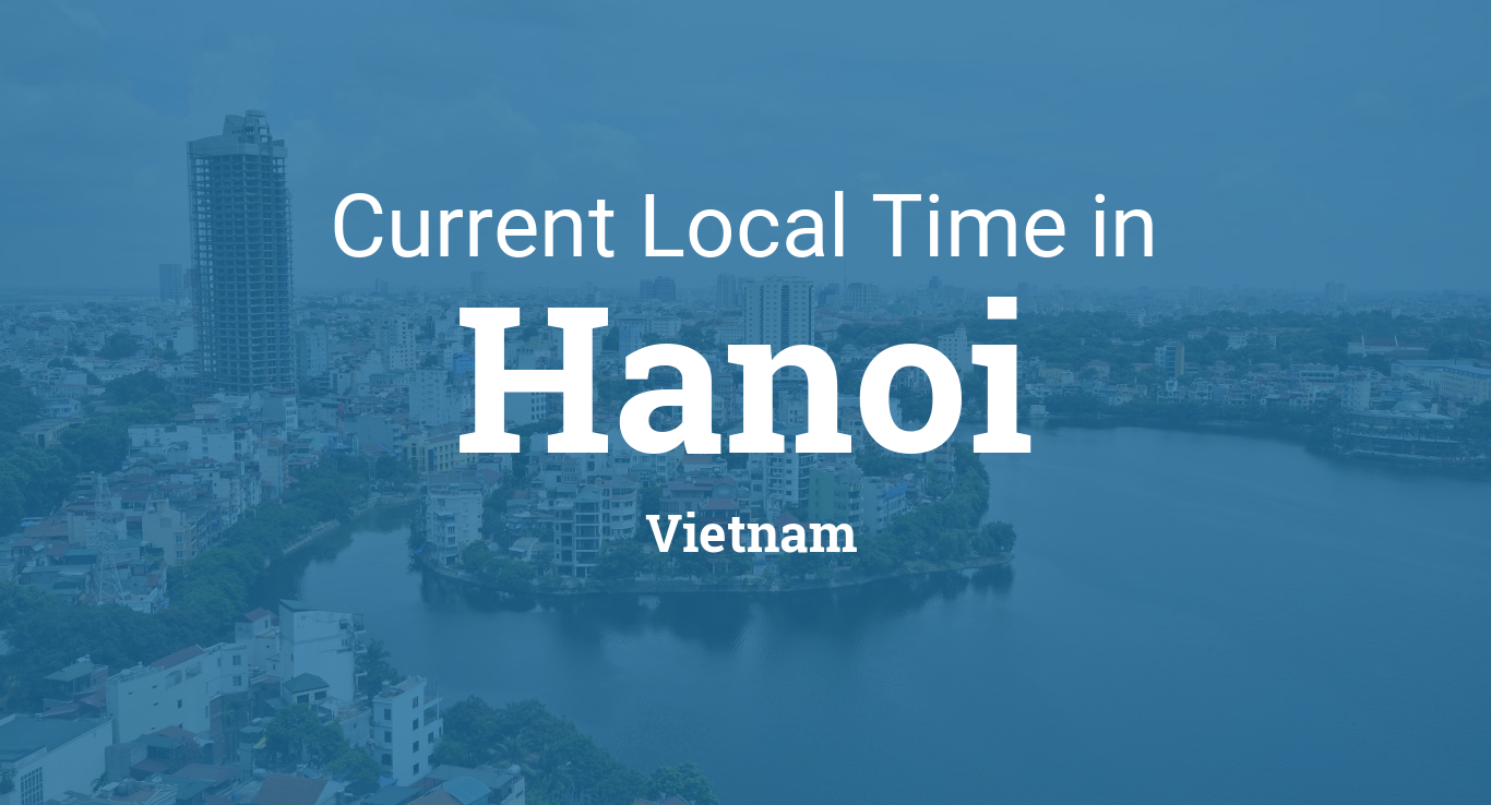 time difference in hanoi