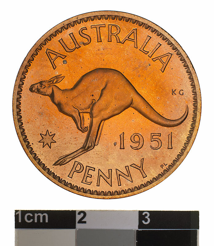 australia penny 1951