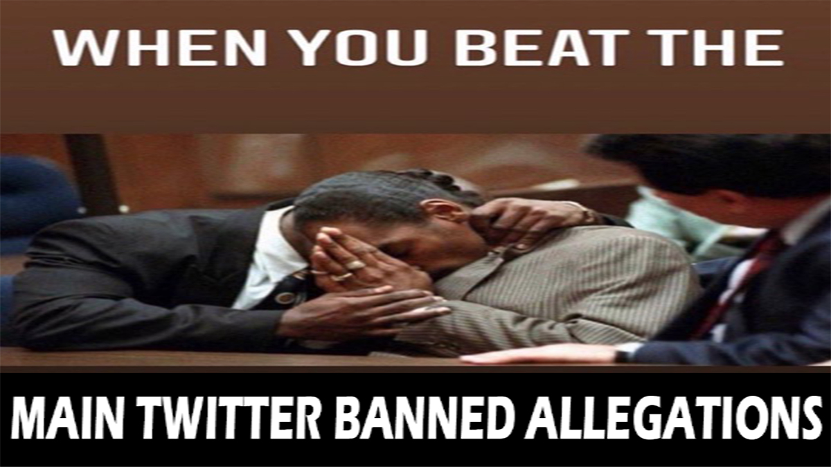 when you beat the allegations meme