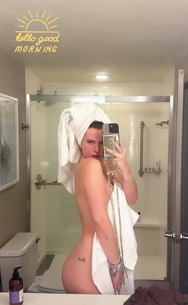 bella thorne naked