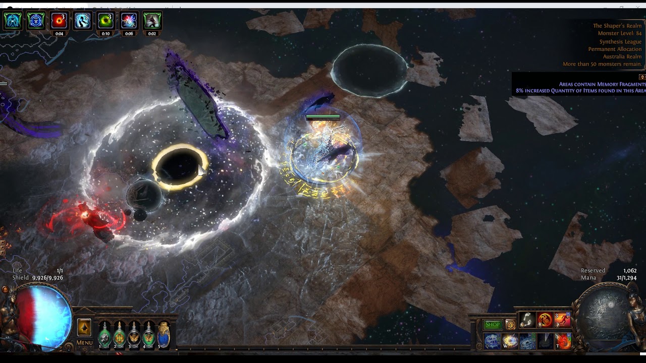 path of exile shaper