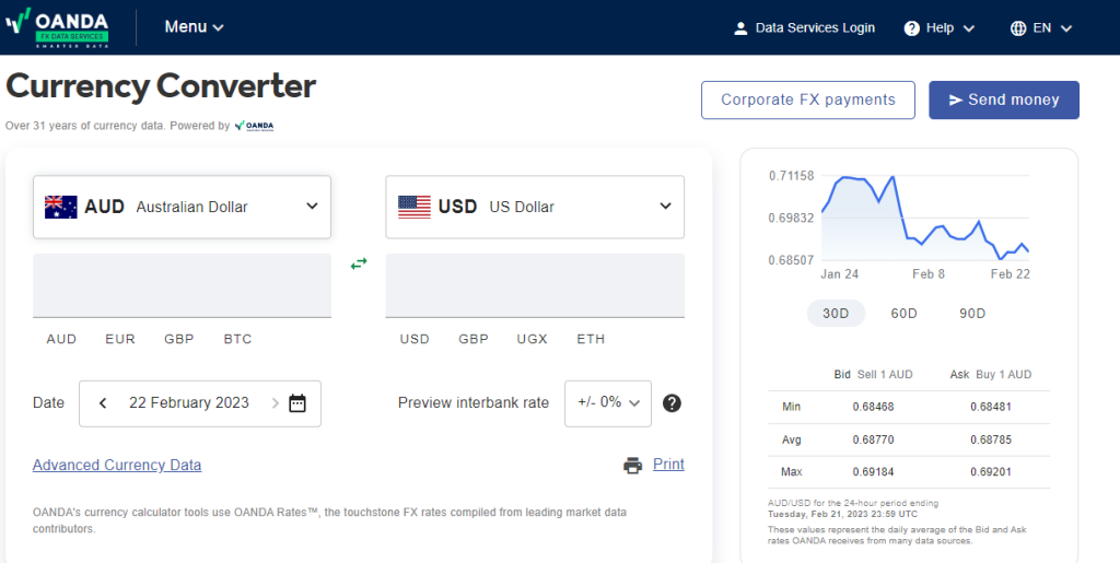 oanda currency calculator