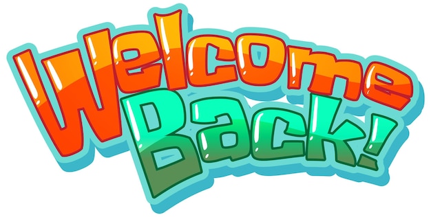 clip art welcome back