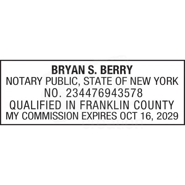 nys notary stamp requirements