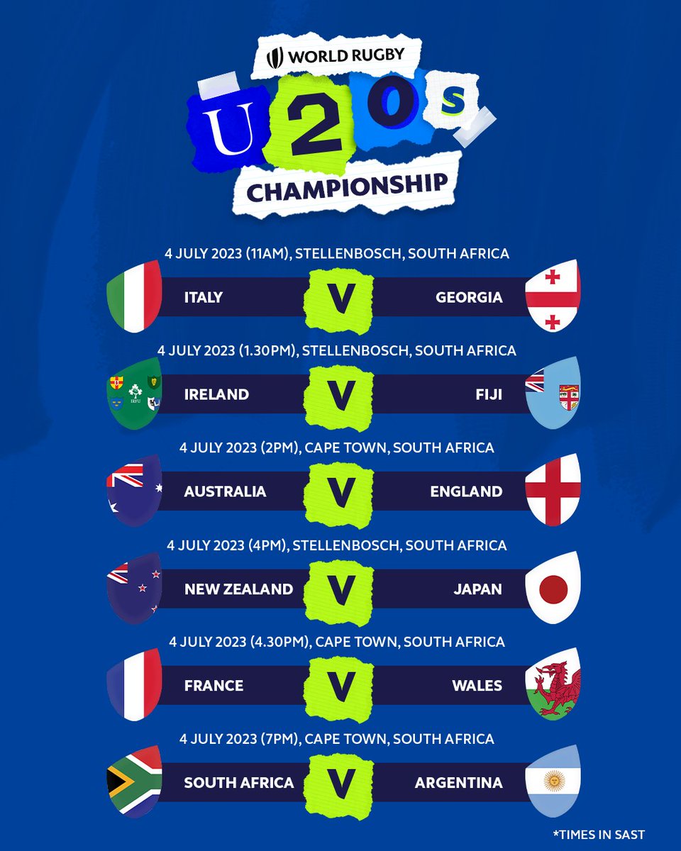 under 20 rugby world cup 2023 fixtures