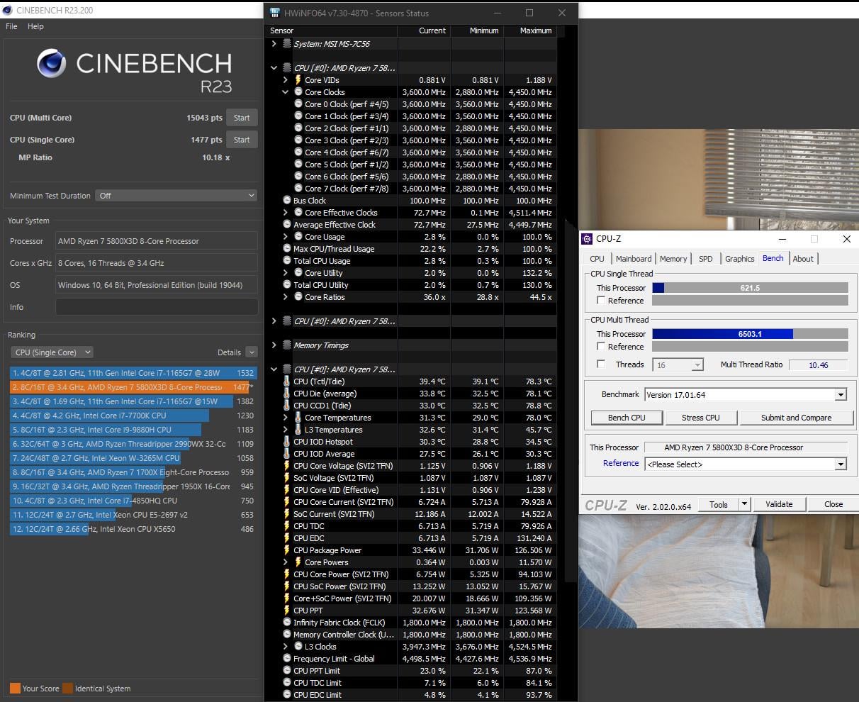 5800x3d cinebench r23