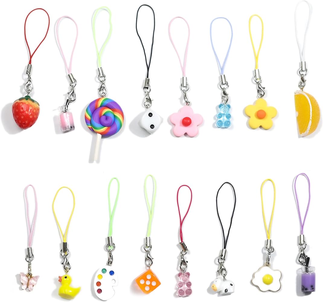 cute phone charms