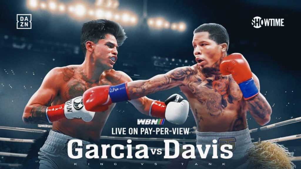 where to watch garcia vs davis