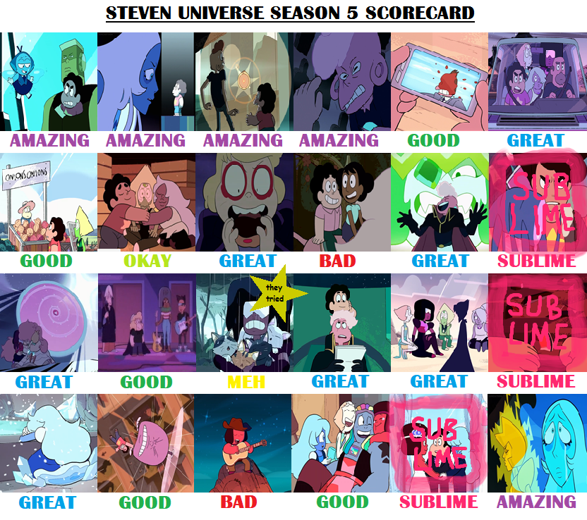 seasons of steven universe