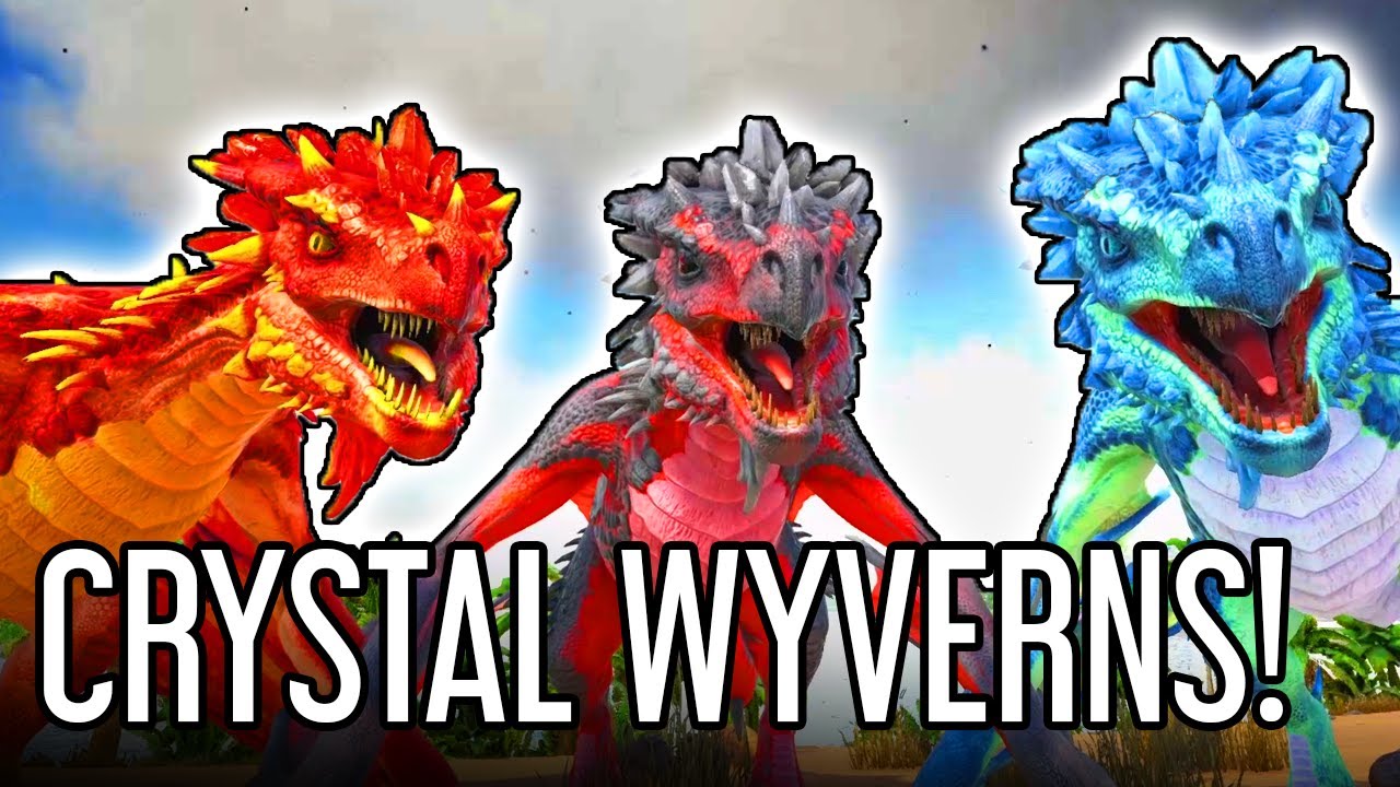 crystal wyverns