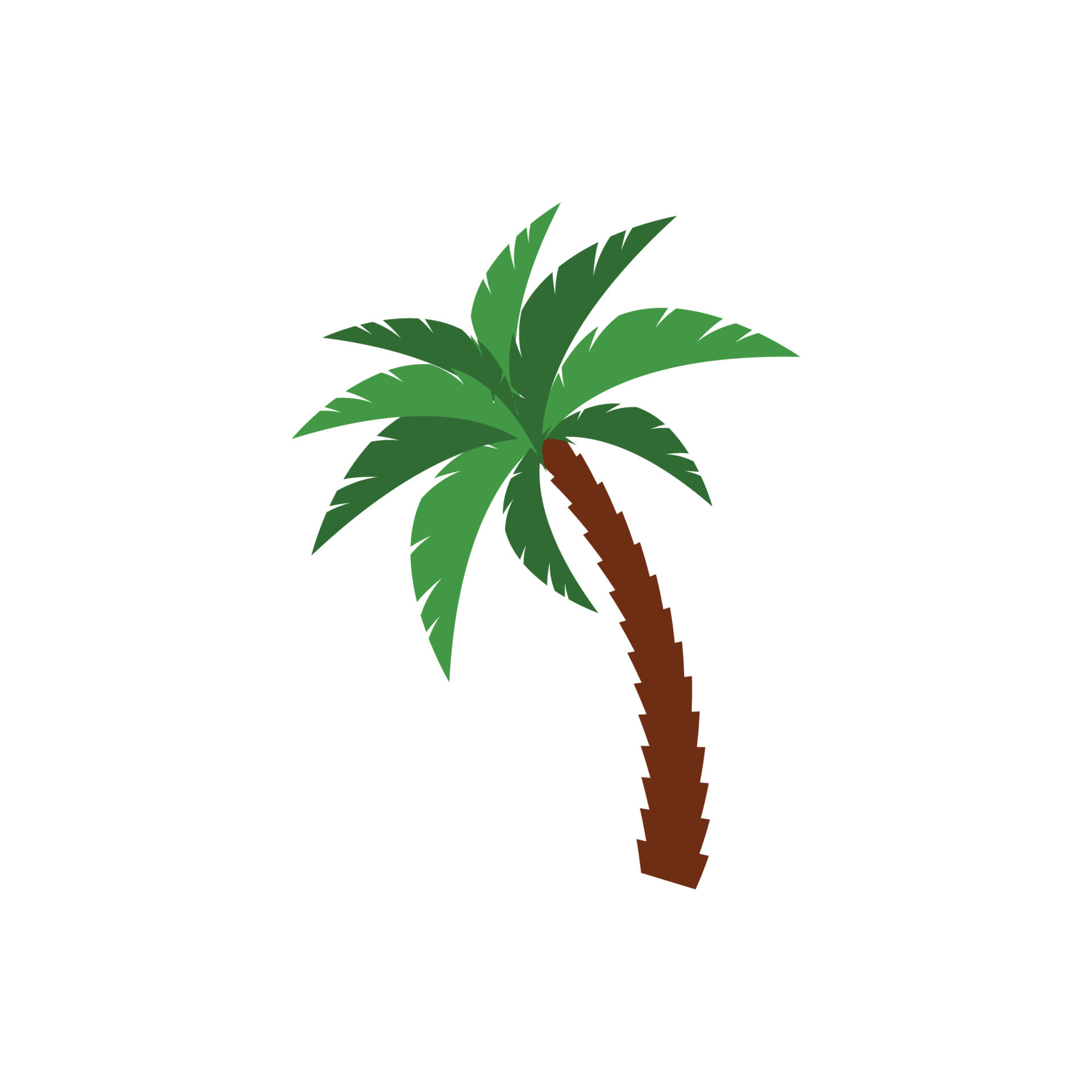 palm tree graphic